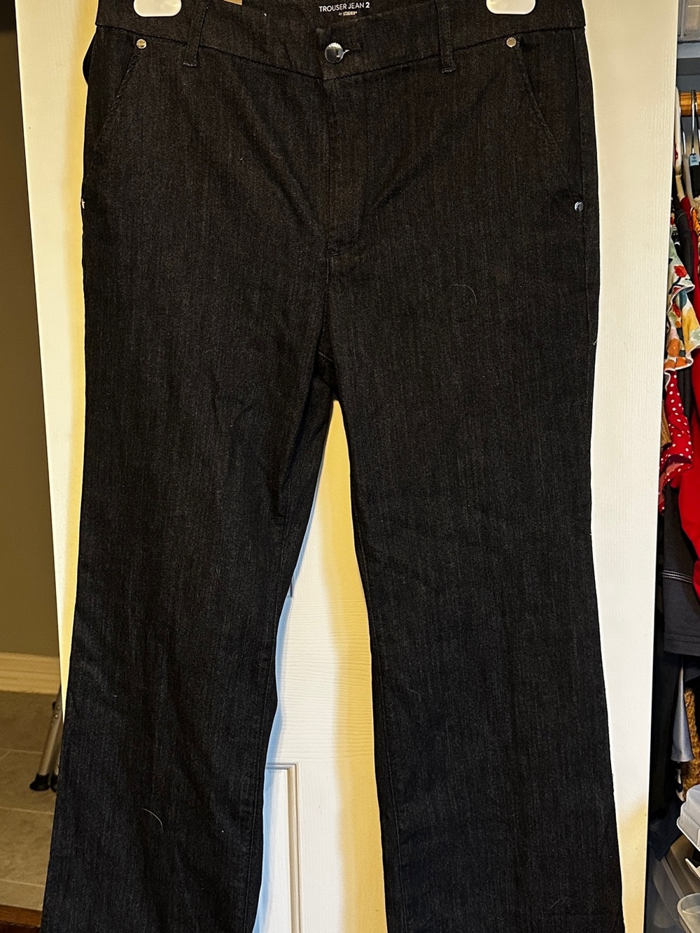 Chico's Black Trouser Jean